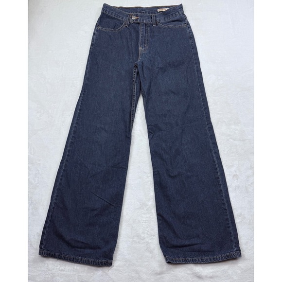 Levi's Denim - Vintage Levis Red Tab Wide Leg Dark Wash Jeans 50924-1418 Made in USA Size 5M JR